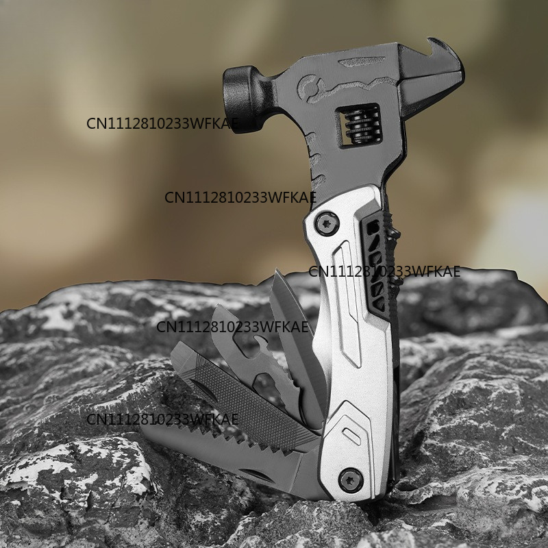 Multi Tool Plier - Outdoor multi-function wrench hammer pliers tool
