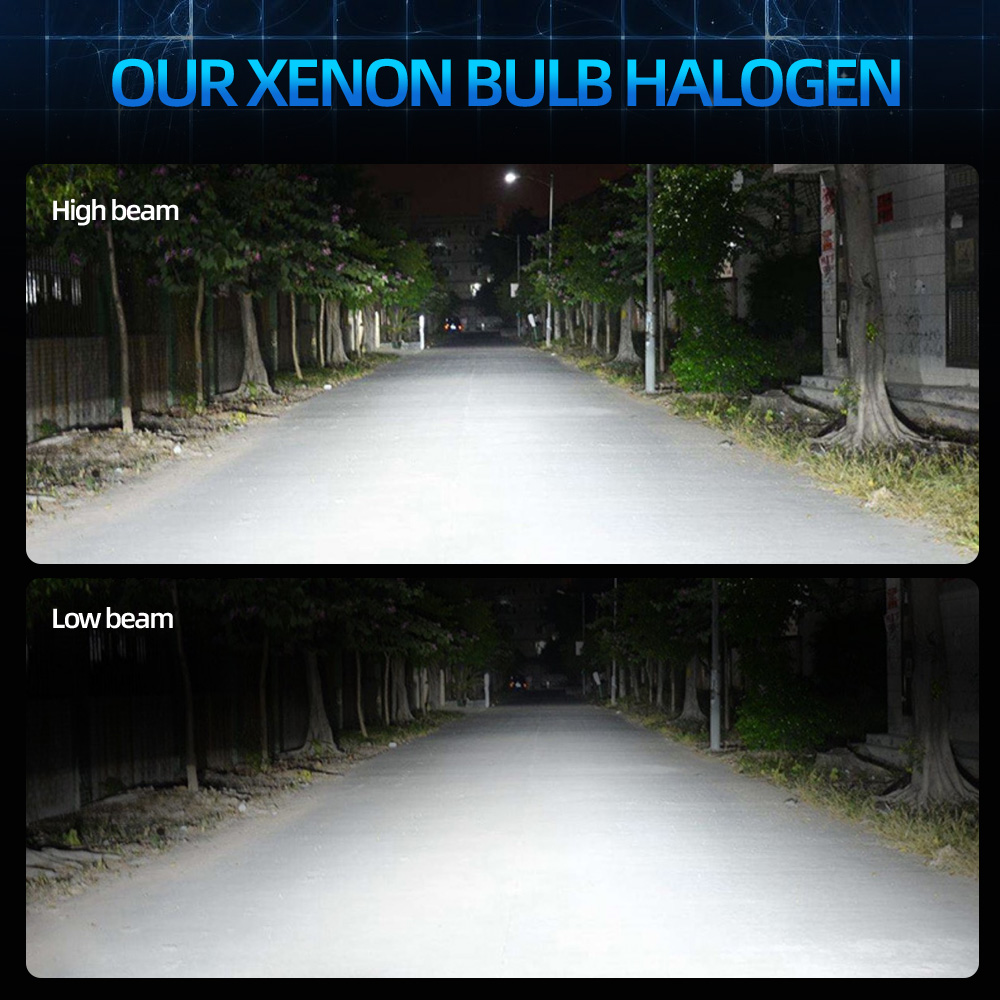 6x Combo LED Headlight 9005 H1 - огляд і ціна Compass Lensatic